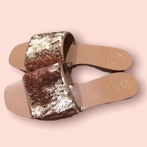 Tory Burch Carter Reversible Sequin Slide